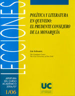 POLÍTICA Y LITERATURA EN QUEVEDO : EL PRUDENTE CONSEJERO DE LA MONARQUÍA