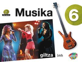 LIBRO ALUMNO  + CD + MUSIKA-HIZKUNTZA 6 (ETNOS)