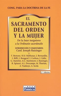 EL SACRAMENTO DEL ORDEN Y LA MUJER