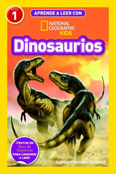 APRENDE A LEER CON NG NIVEL 1. DINOSAURIOS