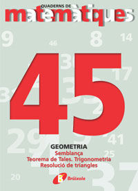 45. SEMBLANÃA. TEOREMA DE TALES. TRIGONOMETRIA