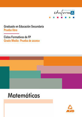MATEMATICAS PRUEBAS LIBRE
