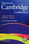 DICCIONARIO CAMBRIDGE COMPACT - ESPAÑOL-INGLÉS
