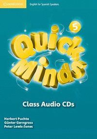 QUICK MINDS LEVEL 5 CLASS AUDIO CDS (5) SPANISH EDITION