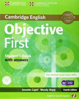 OBJECTIVE FIRST (4TH ED.) SELF-STUDY PACK (STUDENT'S BOOK WITH ANSWERS AND CLASS