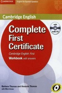 COMPLETE FIRST CERTIF.(WB+KEY+CD) (SPANISH SP