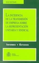 LA INCIDENCIA DE LA TRANSMISIÓN DE EMPRESA SOBRE LA REPRESENTACIÓN UNITARIA Y SINDICAL