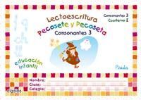 LECTOESCRITURA. CONSONANTES 3. PAUTA
