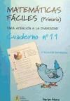 MATEMÁTICAS FÁCILES 11 - ED. PRIM.