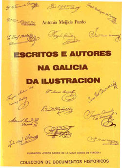 ESCRITOS E AUTORES NA GALICIA DA ILUSTRACIÃN