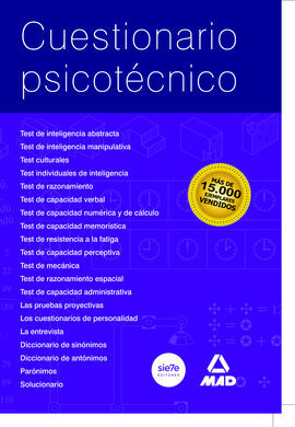 CUESTIONARIO PSICOTÃCNICO