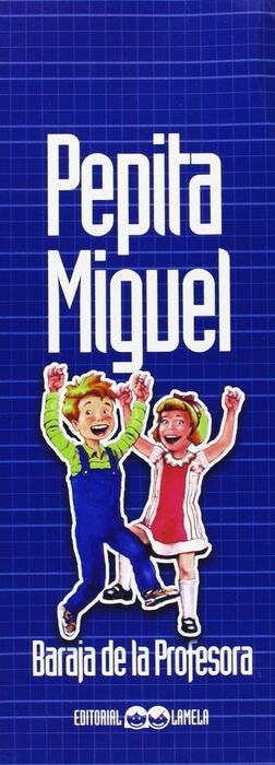 BARAJA DEL PROFESOR.  PEPITA MIGUEL. CAJA