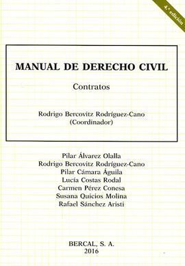 MANUAL DERECHO CIVIL CONTRATOS 2016