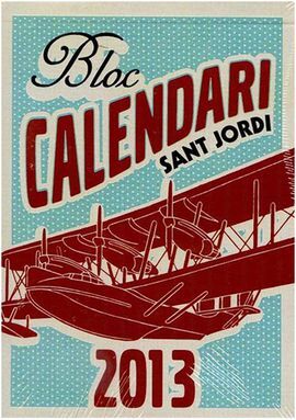 BLOC CALENDARI SANT JORDI 2013