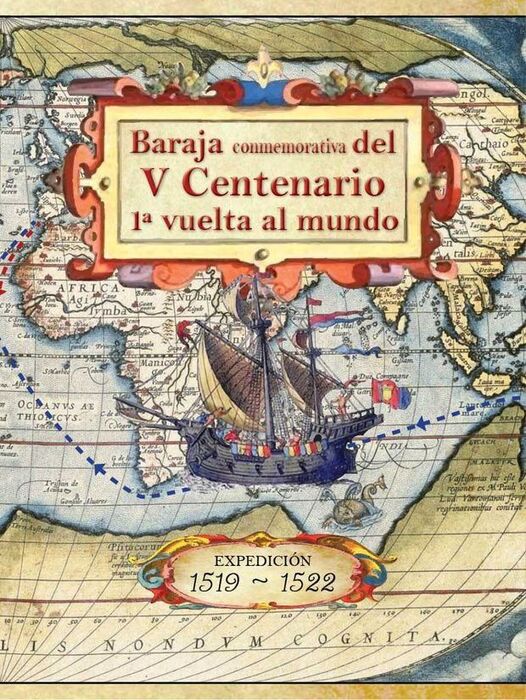 BARAJA CONMEMORATIVA V CENTENARIO DE LA 1ª VUELTA AL MUNDO. EDICION ESPECIAL