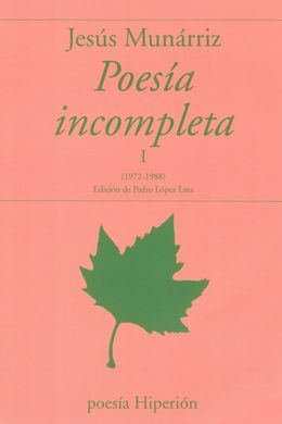 POESIA INCOMPLETA I