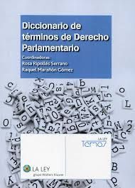 DICCIONARIO DE TÉRMINOS DE DERECHO PARLAMENTARIO