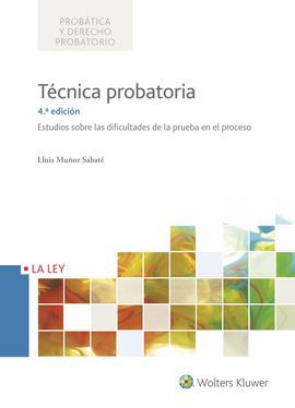 TECNICA PROBATORIA, 4ª EDICION NOVIEMBRE 2017