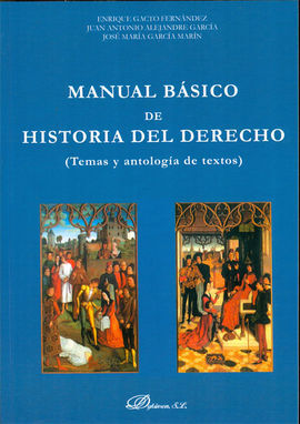 MANUAL BÃSICO DE HISTORIA DEL DERECHO