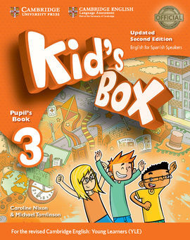 KID'S BOX LEVEL 3 PUPIL'S BOOK UPDATED ENGLISH FOR SPANISH SPEAKERS 2ND EDITION