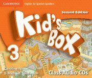 KID'S BOX 3 - CLASS AUDIO CD (SECOND EDITION)