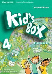 KID'S BOX FOR SPANISH SPEAKERS LEVEL 4 FLASHCARDS 2ND EDITION