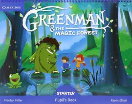 GREENMAN & THE MAGIC FOREST - STARTER 15 ST+STICKERS+POPOUTS+CD