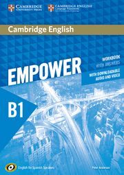CAMBRIDGE ENGLISH EMPOWER FOR SPANISH SPEAKERS B1 WORKBOOK WITH ANSWERS, WITH DO