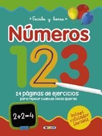 ESCRIBE Y BORRA NUMEROS 123+ROTULADOR