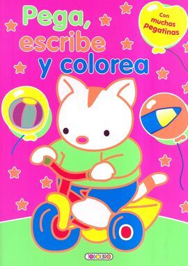PEGA, ESCRIBE Y COLOREA