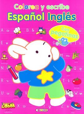 COLOREA Y ESCRIBE ESPAÑOL-INGLES