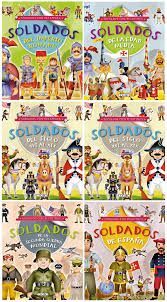 SOLDADOS CON PEGATINAS 6 TIT.