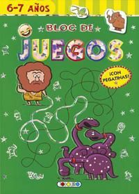 BLOC DE JUEGOS 6-7 AÑOS 
