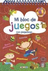MI BLOC DE JUEGOS CON PEGATINAS 