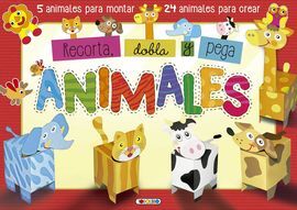 ANIMALES. RECORTA, DOBLA Y PEGA