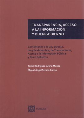 TRANSPARENCIA, ACESSO A LA INFORMACIÓN Y BUEN GOBIERNO