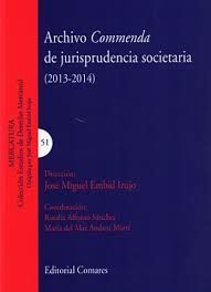 ARCHIVO COMMENDA DE JURISPRUDENCIA SOCIETARIA (2013-2014)