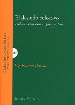 EL DESPIDO COLECTIVO. EVOLUCION NORMATIVA Y REGIMEN JURIDICO