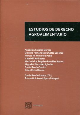 ESTUDIOS DE DERECHO AGROALIMENTARIO