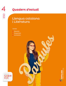 QUADERN D'ESTUDI - LLENGUA CATALANA I LITERATURA - 4º ESO - SABER FER