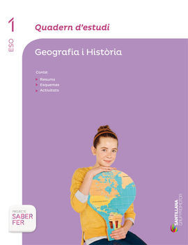 GEOGRAFIA I HISTORIA.  QUADERN D'ESTUDI - 1º ESO