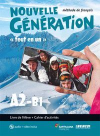 NOUVELLE GENERATION A2/B1 LIVRE/EXERCICES+CD+DVD