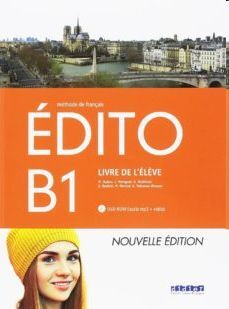 EDITO B1 LIVRE L'ÉLÉVE+DVD ROM ED.18