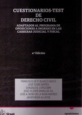 CUESTIONARIOS TEST DE DERECHO CIVIL