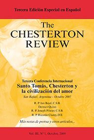 THE CHESTERTON REVIEW EN ESPAÑOL / 3