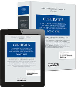 TOMO XVII. LOS CONTRATOS INTERNACIONALES (II) (PAPEL + E-BOOK)
