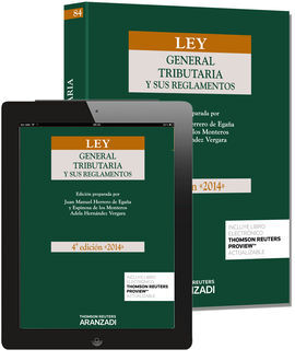 LEY GENERAL TRIBUTARIA Y SUS REGLAMENTOS (PAPEL + E-BOOK)
