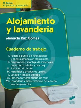 ALOJAMIENTO Y LAVANDERÍA. CUADERNO DE TRABAJO