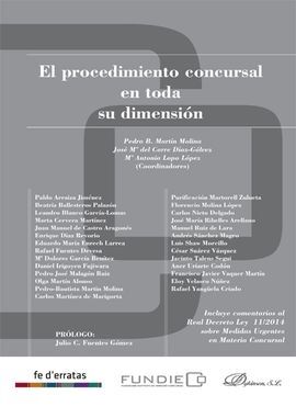 EL PROCEDIMIENTO CONCURSAL EN TODA SU DIMENSIÓN