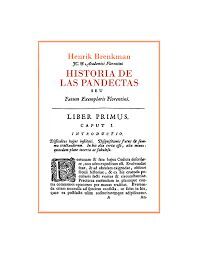 HISTORIA DE LAS PANDECTAS